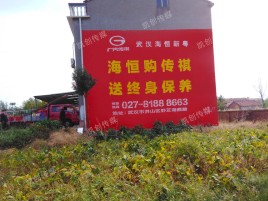 贵溪农村墙体广告给农村人民带来方便