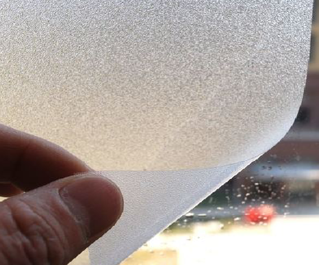 贵溪玻璃门外面粘广告用什么材料好？