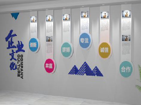 贵溪企业文化墙需要传递什么办公文化？